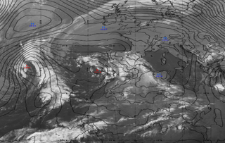 Fin de mes de noviembre casi invernal con paso de danas y borrascas