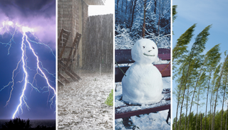 Fin de semana bajo avisos DMC: tormentas el&eacute;ctricas, lluvias, nieve y rachas de hasta 90 km/h en Chile