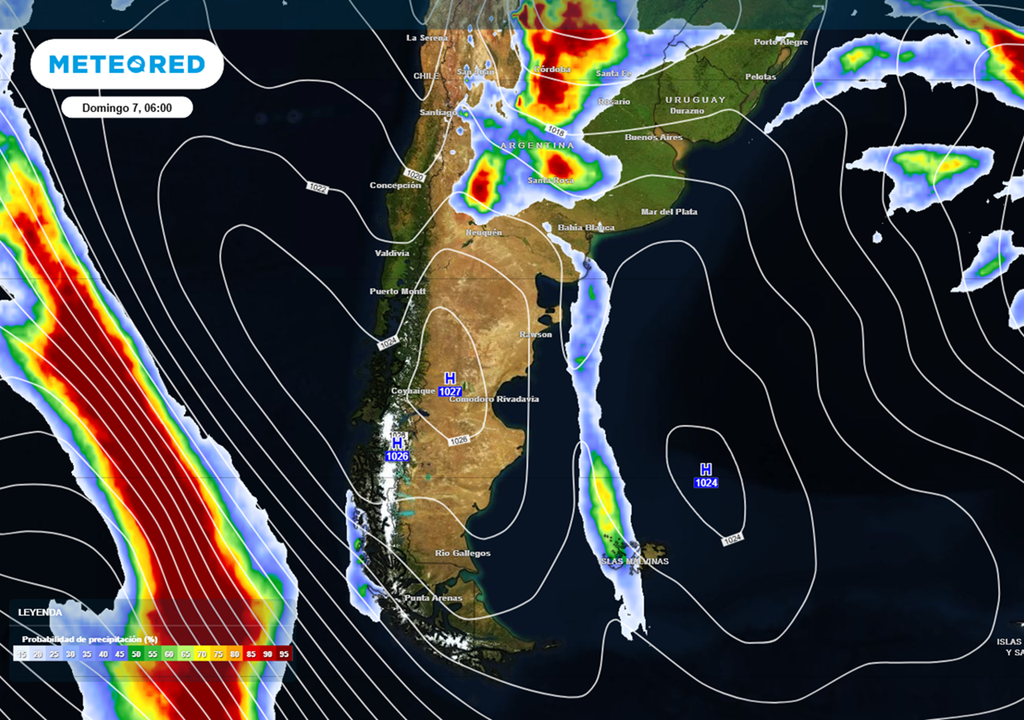 patagonia estable bloqueada sin nieve y sin lluvia Patagonia con bloqueo atmosférico e "irreconocible": centro y sur patagónico estables, sin lluvia y sin nevadas, poco viento y temperaturas más altas de lo normal para junio, durante este fin de semana.