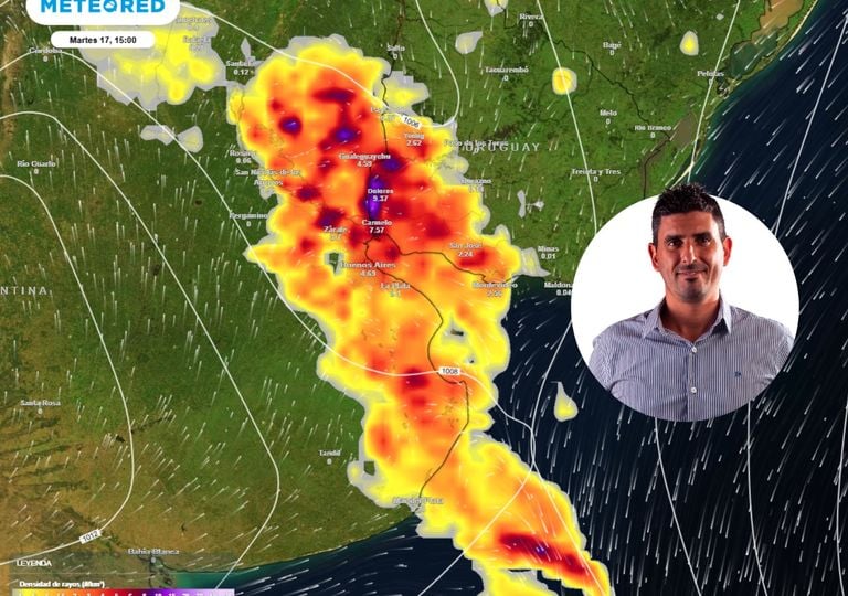 &ldquo;Fin de semana con calor en Buenos Aires y tormentas regresando el martes 17&rdquo;, el anticipo de Christian Garavaglia
