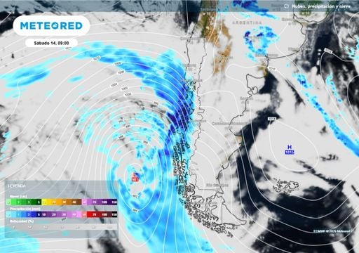 Fin de semana con cambio de tiempo en Chile: sistema frontal traer&aacute; lluvias a la zona central