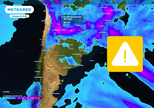 Fin de semana con cambios de temperatura y alerta en 13 provincias por tormentas, r&aacute;fagas, crecida del mar y r&iacute;o