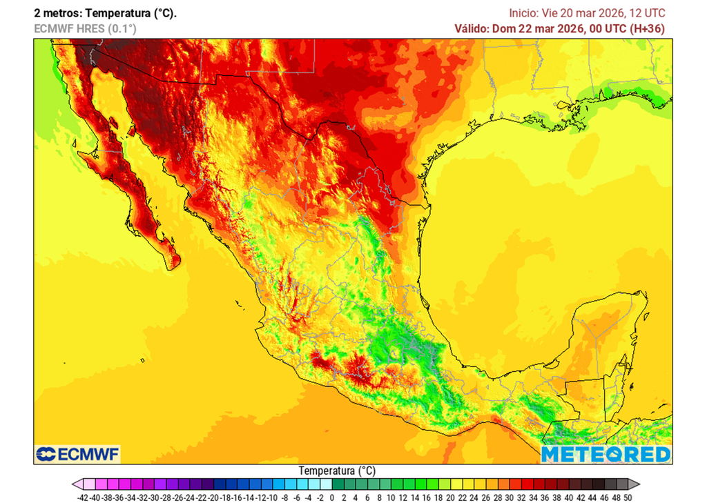 El calor de 35-45 °C dominará estado del norte, mientras la región central se refresca con lluvias vespertinas y generándose heladas nocturnas.