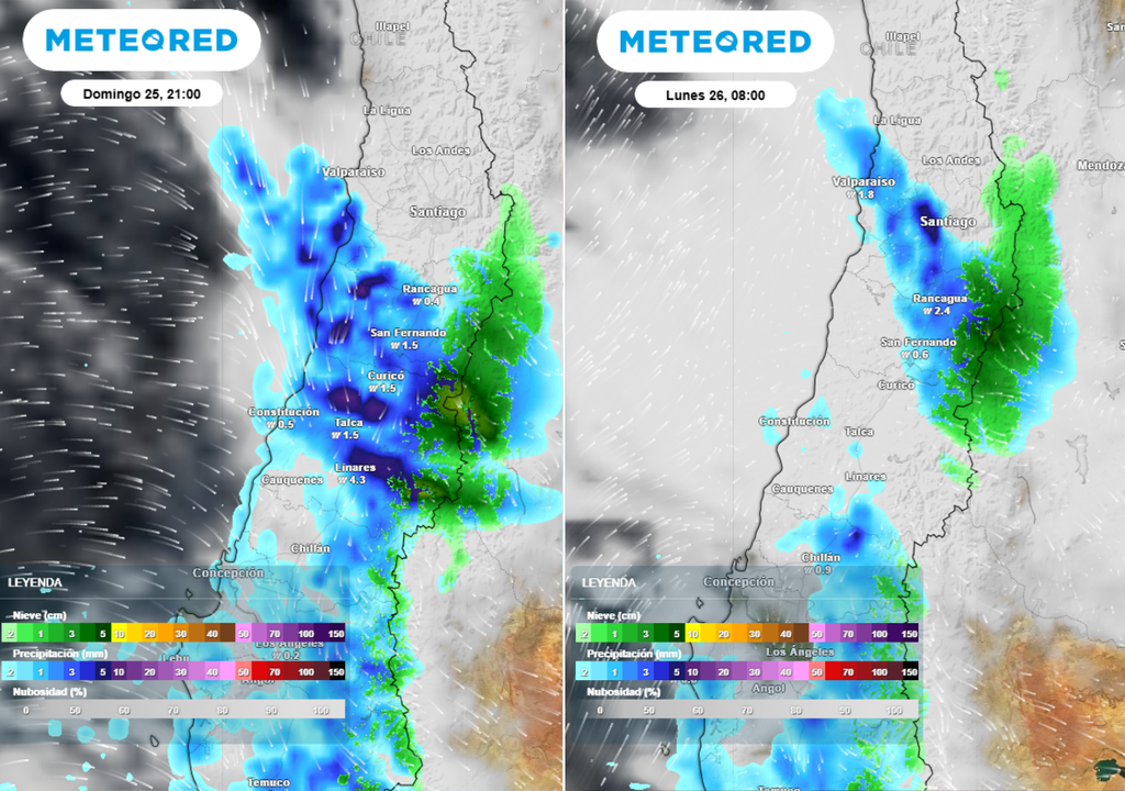mapas de lluvia y nieve. mapas de lluvia y nieve.