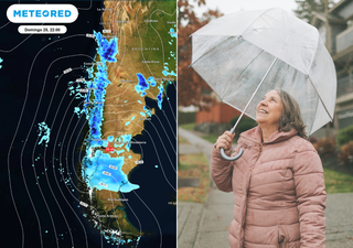 Fin de semana con lluvias y nieve en Chile: dos sistemas frontales activarán al país desde el sur hasta el centro-norte