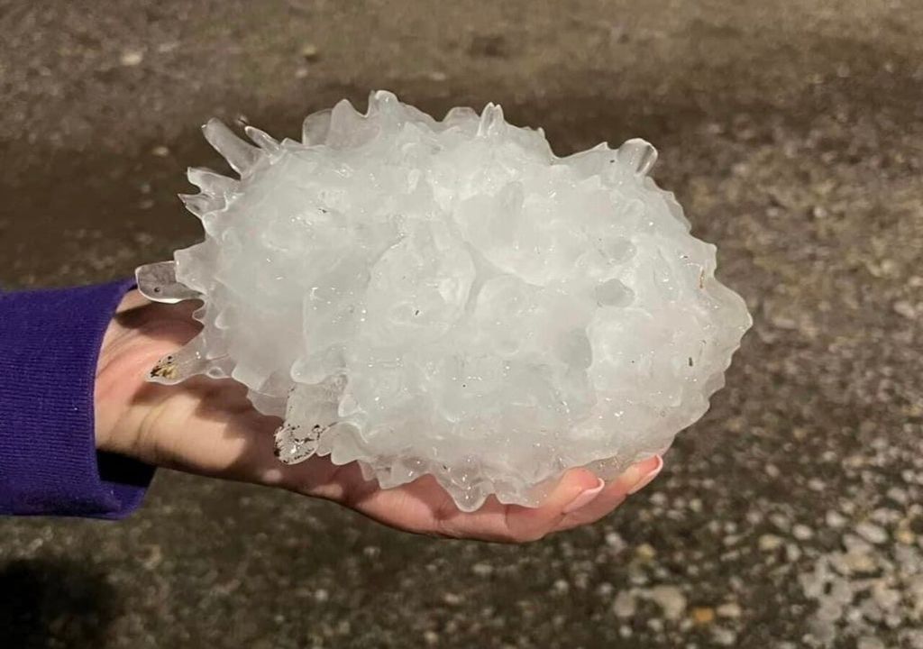 Granizo gigante Granizo gigante