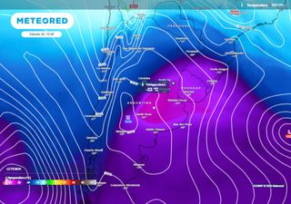 Fin de semana con frío polar (otra vez) en Argentina: nevadas y hasta tormentas con granizo chico en estas regiones