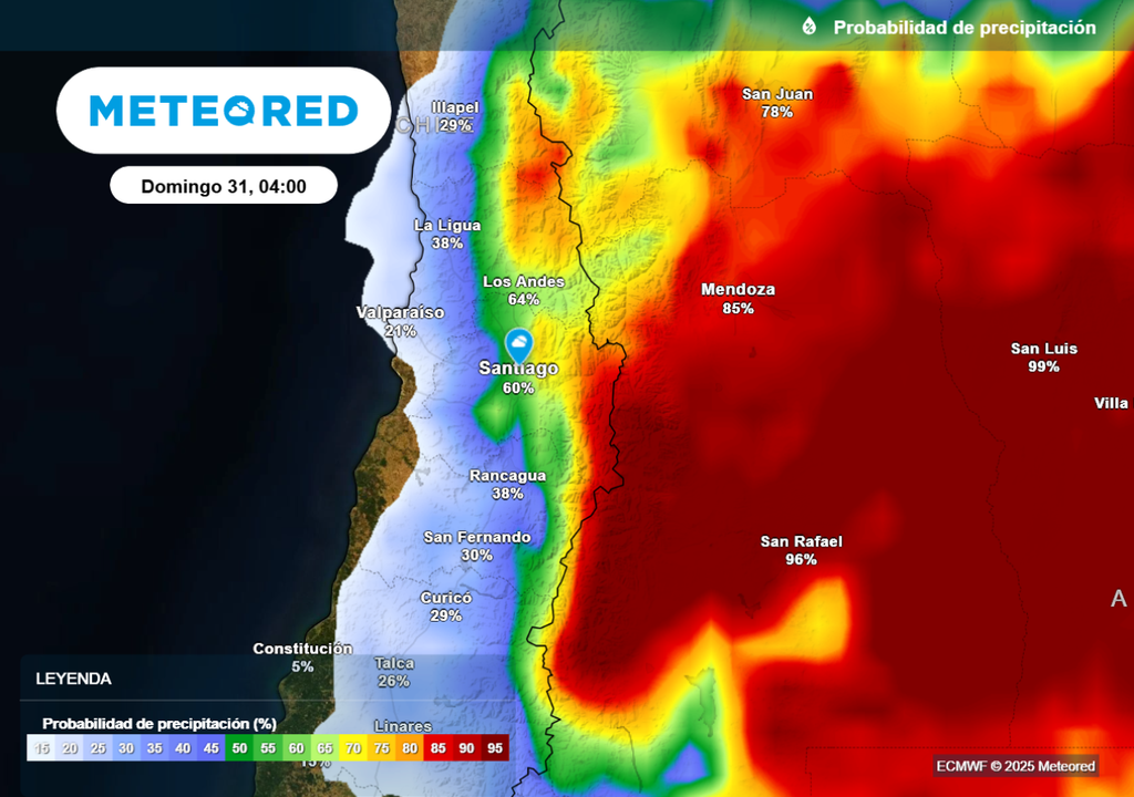 probabilidad de lluvias probabilidad de lluvias