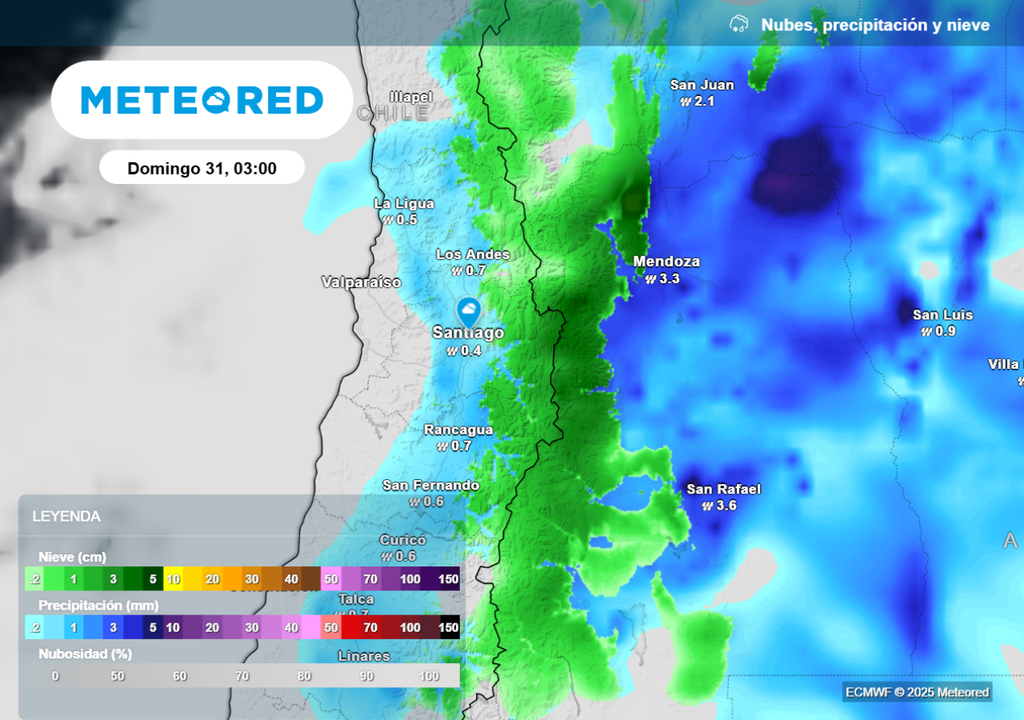 LLuvias y nieve LLuvias y nieve