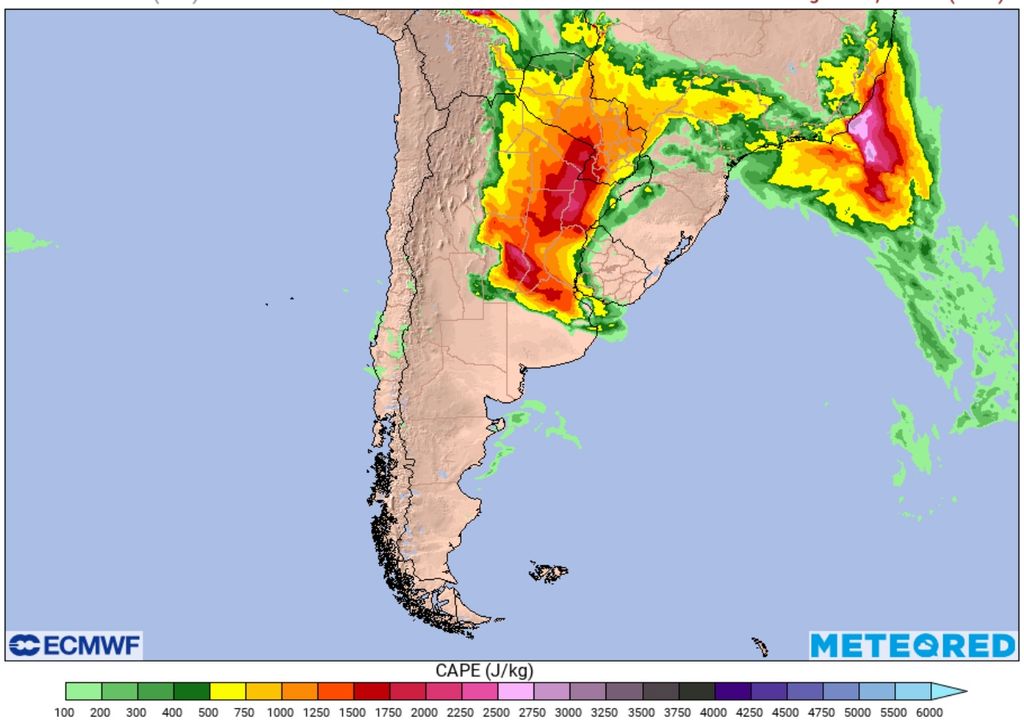 alerta rojo lluvias nevadas Zonda tormentas severas Servicio Meteorológico Nacional