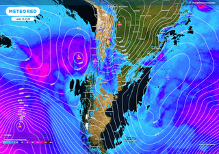 Fin de semana largo de agosto 2025 con algunas lluvias aisladas en Argentina, en la previa a una gran ciclogénesis