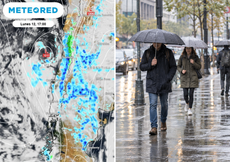 Fin de semana largo con hasta 23 &deg;C en Chile central: las lluvias volver&aacute;n el lunes con posibles tormentas el&eacute;ctricas