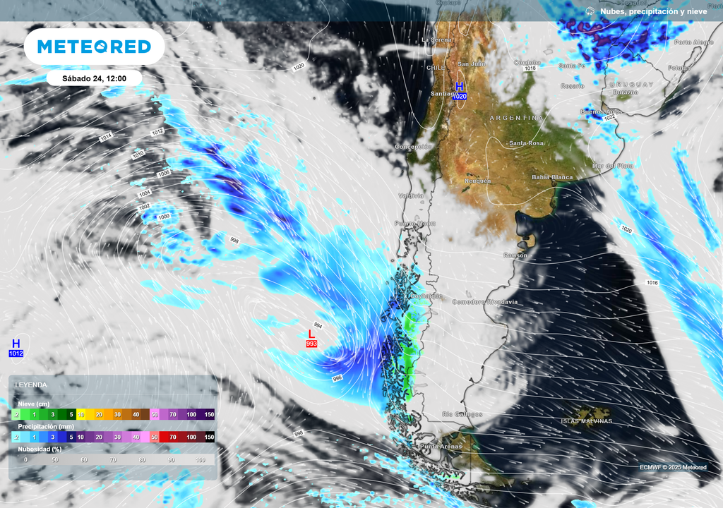 mapa de lluvia y nieve. mapa de lluvia y nieve.