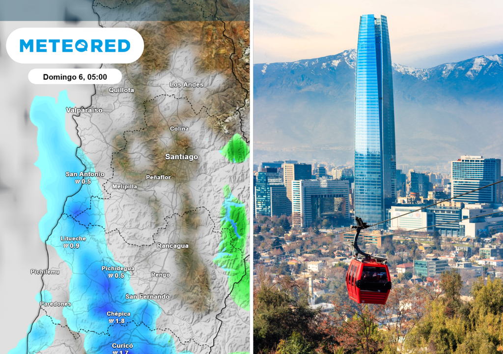 Precipitaciones en la RM