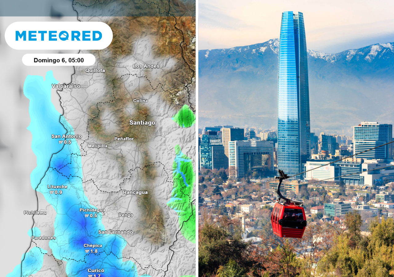 Este fin de semana se marcha el calor y damos paso al incremento de los nublados y la inestabilidad en el gran Santiago.