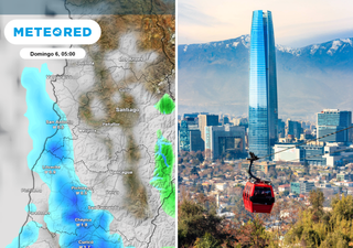 Fin del veranito en Santiago: Ciclón extratropical traerá chubascos y nieve a la Región Metropolitana este fin de semana
