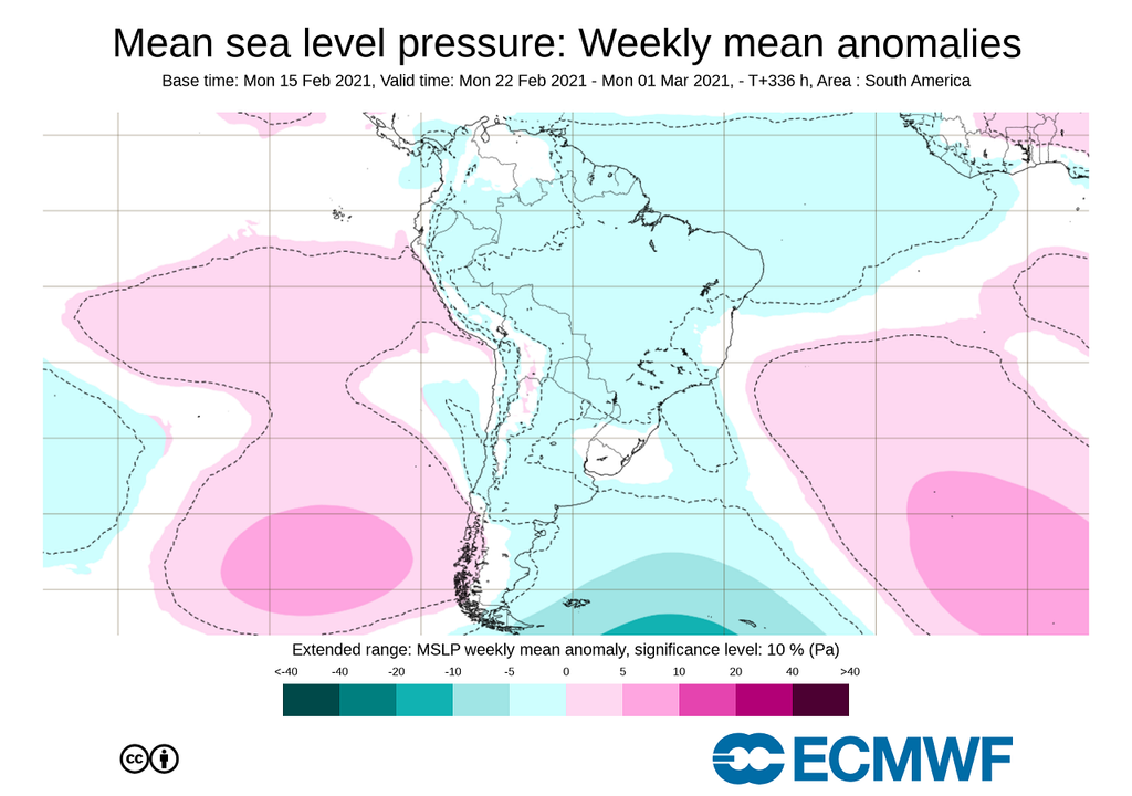 anomalía semanal de presión a nivel del mar anomalía semanal de presión a nivel del mar