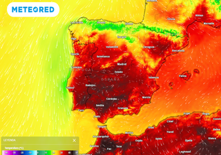 Fin de la ola de calor y refrescamiento térmico por vientos de componente norte de origen atlántico: zonas afectadas