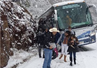 Termina 2021 con nieve, inicia 2022 con lluvias y mucho frío