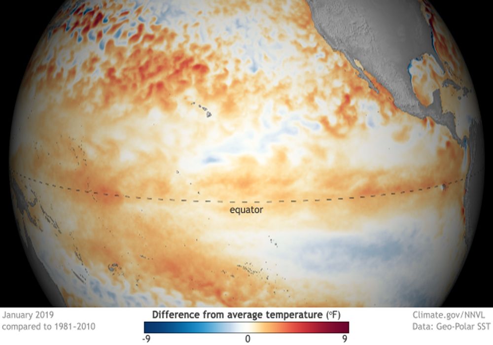 El Niño NOAA Lluvia Temperatura