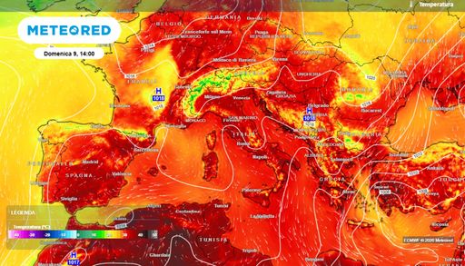 Weekend bollente su tutta Italia: caldo intenso, ma anche forti temporali in arrivo su Alpi e Appennini