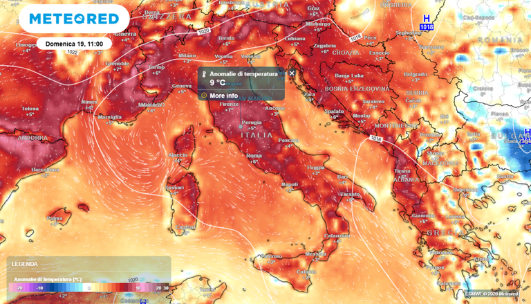Fino a +27&deg;C: in alcune zone si prospettano 5 giorni di progressivo aumento delle temperature