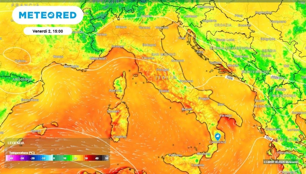 Le temperature massime continueranno ad essere sopra media su gran parte della penisola anche nel prossimo fine settimana, in particolare al Centro-Nord nella giornata di venerdì, con un tempo prevalentemente stabile. Domenica, possibile lieve calo termico a partire dal Nord-Ovest. Mappe ECMWF-MeteoRed