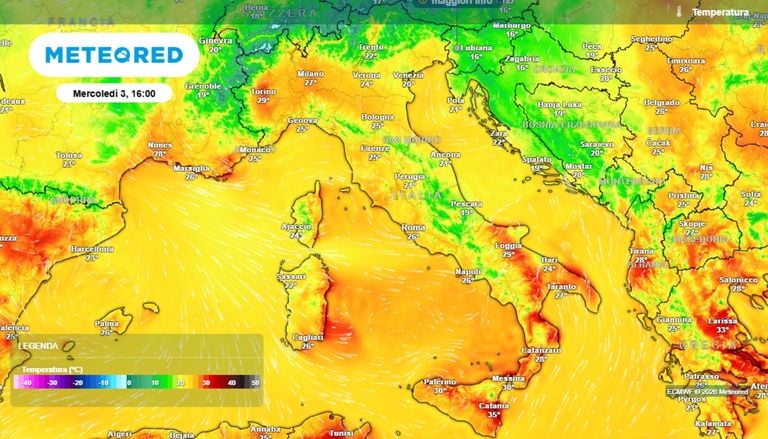 Fino a 9 &deg;C in meno: un calo significativo delle temperature in queste 7 citt&agrave; tra marted&igrave; e mercoled&igrave;