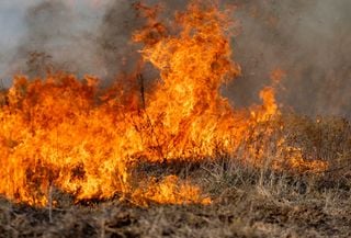 Fire Danger Rises as Temperatures Finally Tumble in Houston