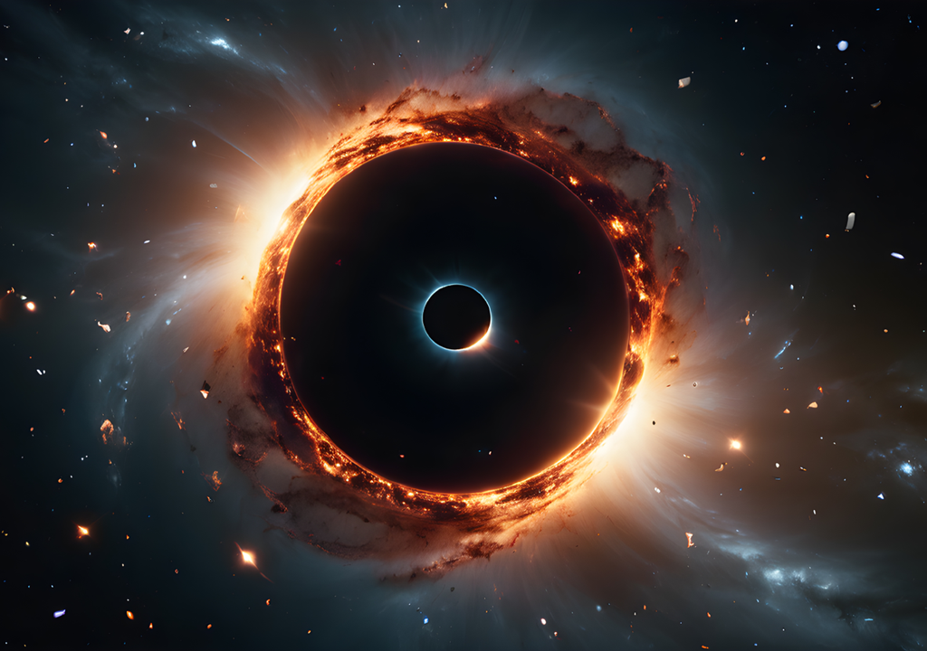 hysicists question Albert Einstein's Theory of General Relativity, casting doubt on the existence of black holes.