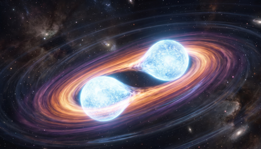 Flashes c&oacute;smicos misteriosos podem ser causados por colis&otilde;es de estrelas mortas