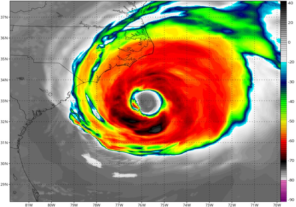 Huracán Florence Ciclón tropical Estados Unidos