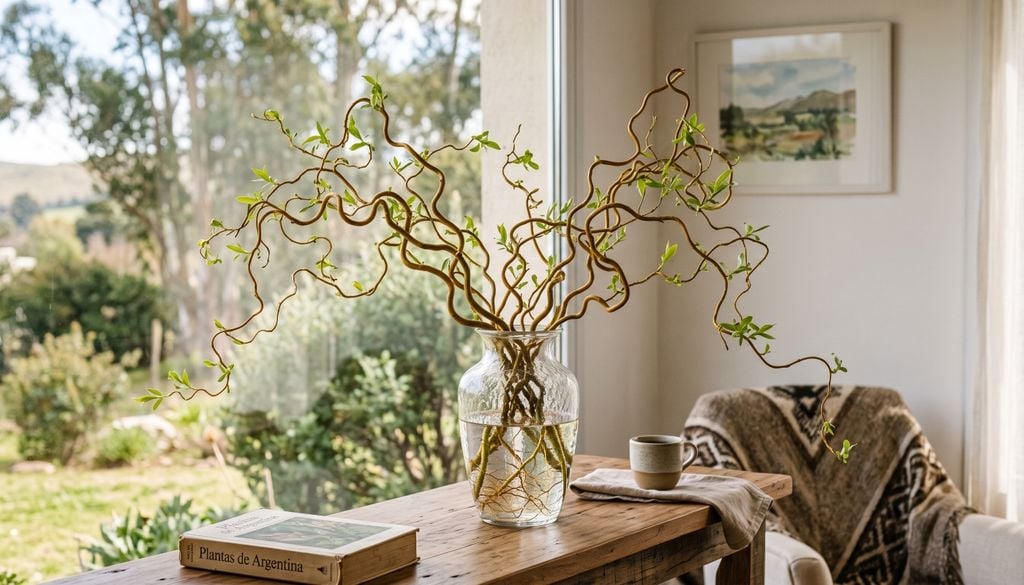plantas La silueta ondulada de sus ramas recuerda a una escultura, ideal para lucir desnudas en invierno o brotadas en primavera.