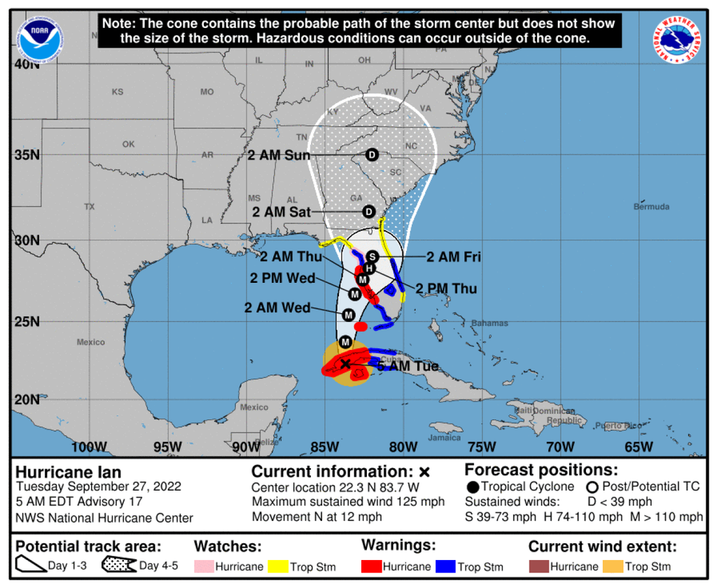 Florida Braced For Major Disaster As Hurricane Ian Strengthens Rapidly 1081