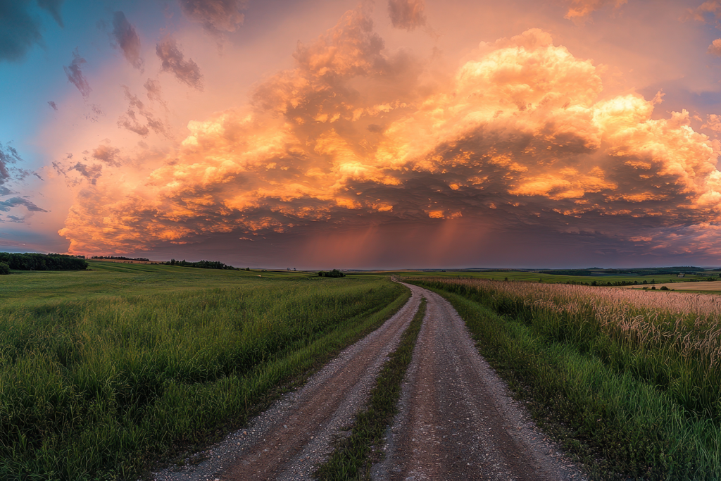 Thunderstorms Ignite in New Mexico