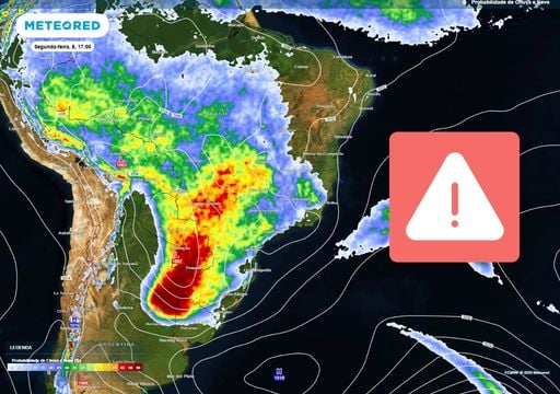 Formação de ciclone deixa em alerta boa parte do Brasil já nesta segunda, 8; veja a previsão