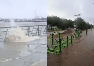 Chuvas intensas e tempestades provocaram muitos transtornos na Região Sul. Confira imagens e previsão