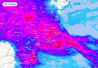 Formação de ciclone traz risco de chuva muito volumosa ao Sudeste