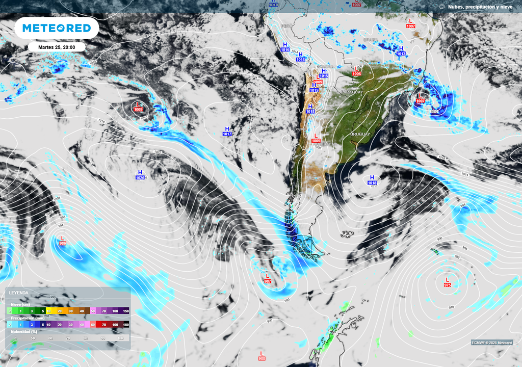 presión, nubes y precipitaciones presión, nubes y precipitaciones