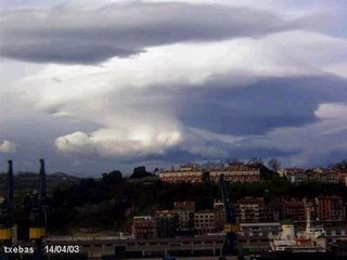 Formación de nubes lenticulares y convección: reportaje