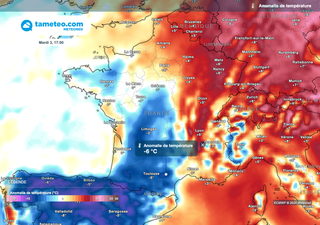 Septembre : forte baisse des températures attendue demain en France ! Est-ce déjà l'arrivée de l'automne ?