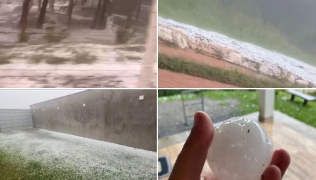 A Defesa Civil do Estado de São Paulo precisou acionar alertas severos devido ao grande volume de chuvas e granizo que atingiu cidades do interior. Foto: @GaluzziRenan/ X