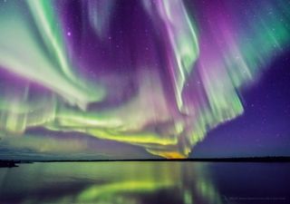 Fuerte tormenta solar provoca auroras boreales en lugares inusuales