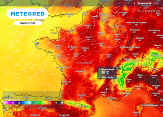Fortes chaleur en France : ces r&eacute;gions auront encore tr&egrave;s chaud ce mardi