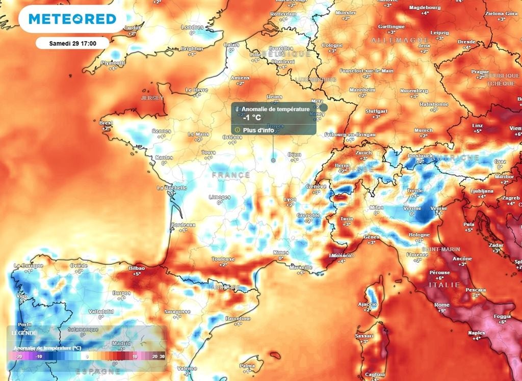 En fin de semaine, les températures seront proches des normales de saison voire légèrement inférieures à ces normes. En fin de semaine, les températures seront proches des normales de saison voire légèrement inférieures à ces normes.