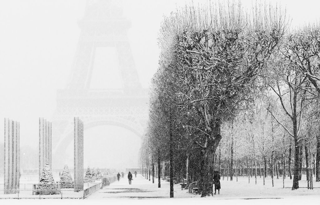 Neige à Paris 