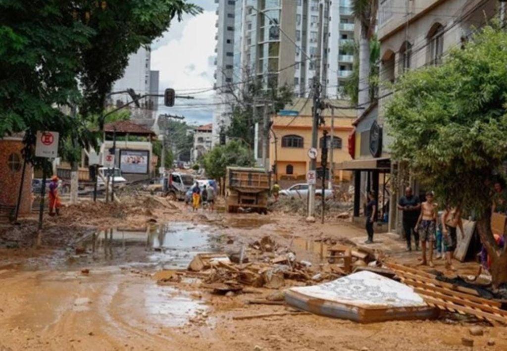 Situação do município de Ubá (MG). Crédito: Márcio Pinheiro/MIDR.