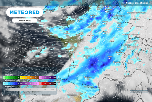 Fortes pluies, inondations et orages : 39 d&eacute;partements de France et l'Andorre en vigilance jaune