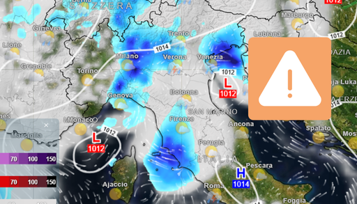 Forti temporali con grandine in arrivo sull'Italia subito dopo Ferragosto: da domenica 16 colpiranno il Centro-Sud