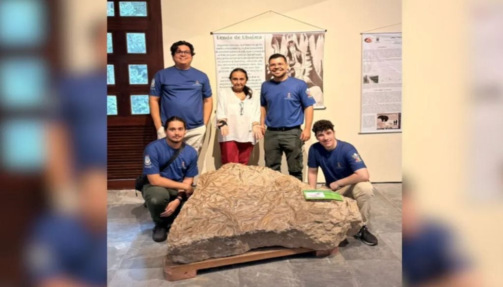Pesquisadores do interior cearense revelaram vestígios de um período em que a Serra da Ibiapaba era submersa por águas oceânicas. Foto: Labopaleo/ UVA